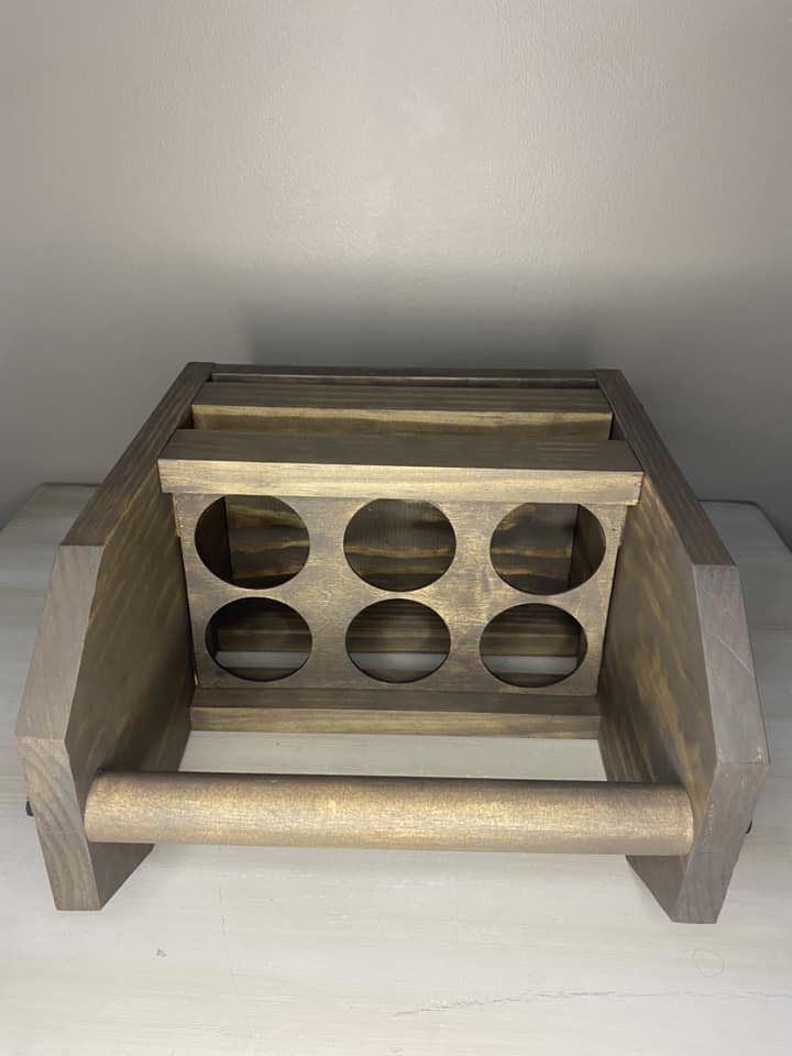 Custom Drink Caddy with Handle Portable 6-Pack Carrier