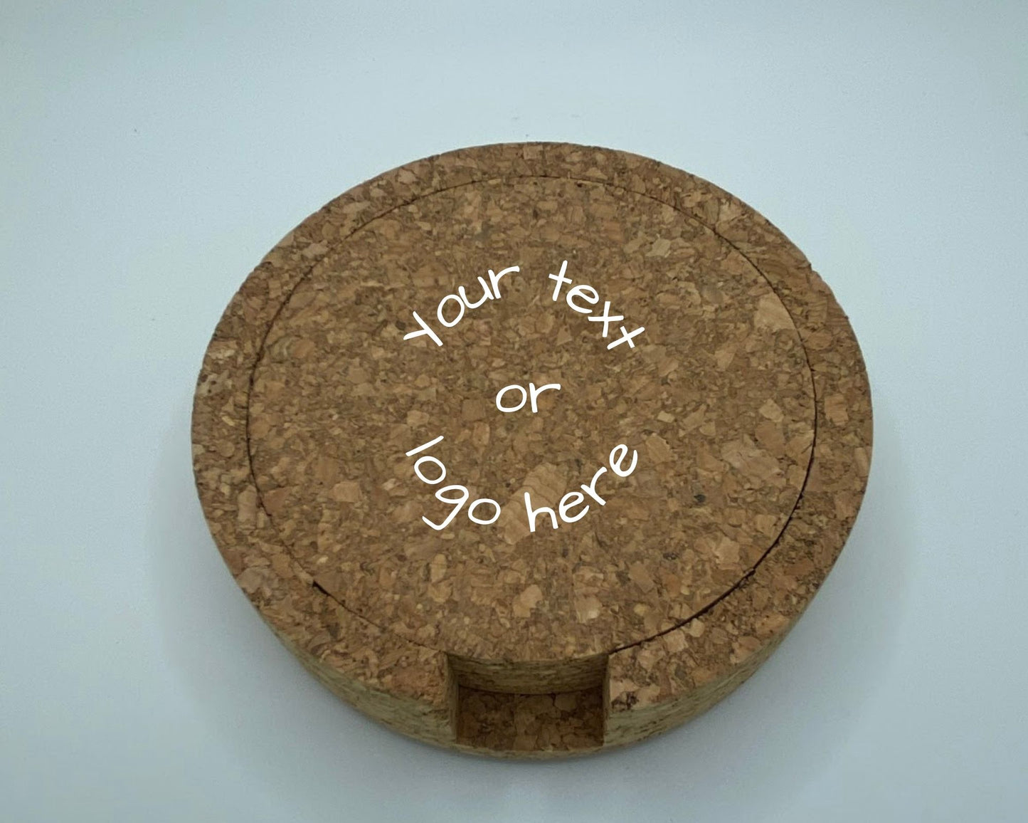 Round Cork Coaster Set of 4